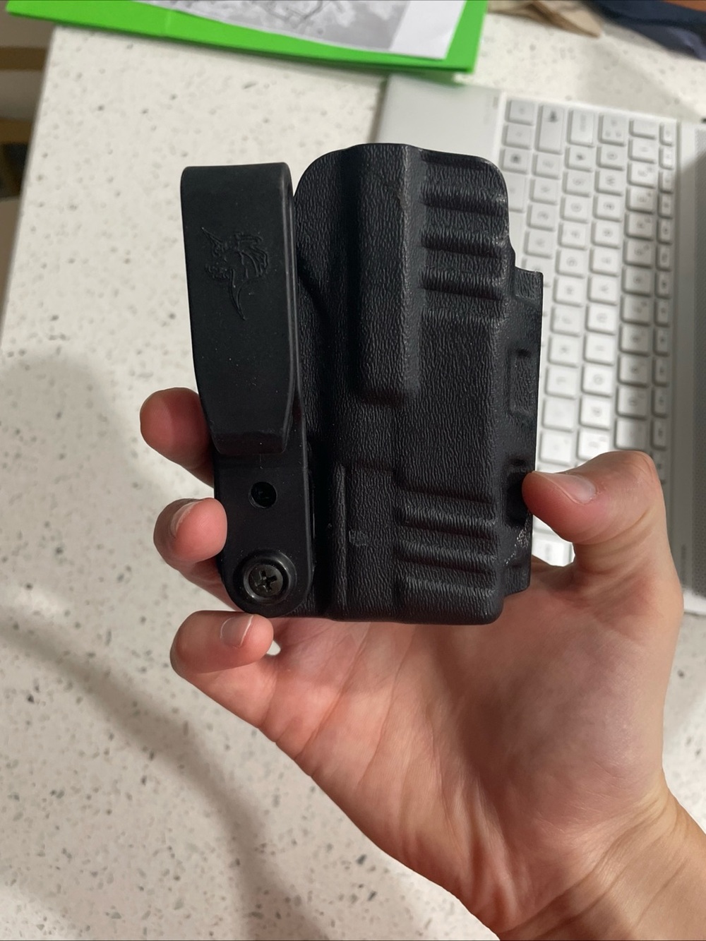 DeSantis Slim-Tuk Black Kydex Holster Ambidextrous
